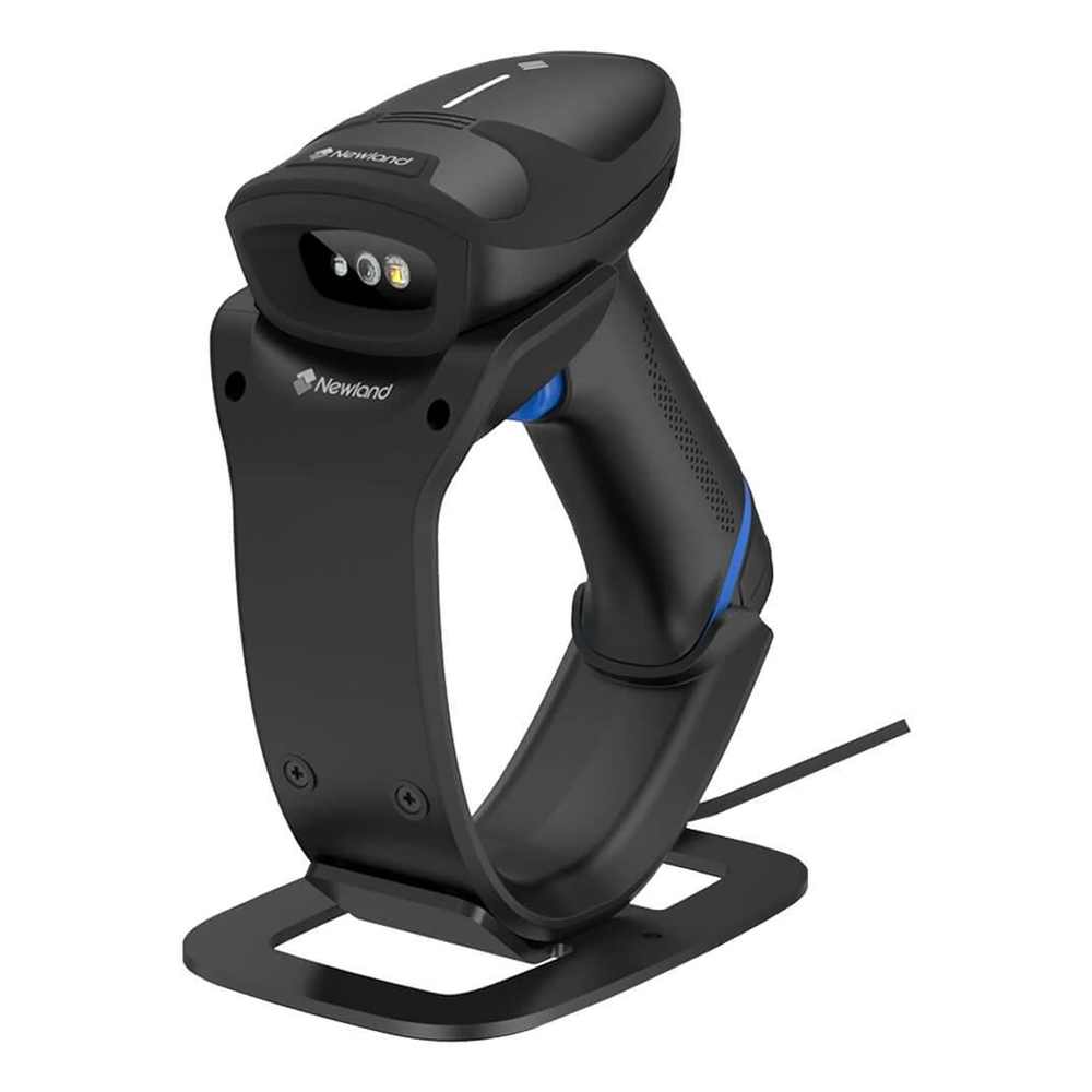 NEWLAND HR3300-BT HR33 Marlin Bluetooth 1D/2D Kablosuz Karekod Okuyucu + Stand