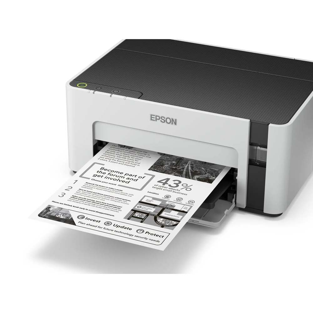 EPSON A4 Siyah M1100 Yazıcı USB 2.0,Kablosuz Tanklı / 5.000 sayfa baskı