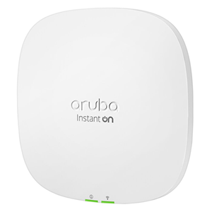 HPE ARUBA Instant On AP25 R9B28A (RW) WIFI6 Çift Bant 5GHz 4×4 / 2.4GHz 2×2 2.5GbE PoE+ İç Mekân Access Point
