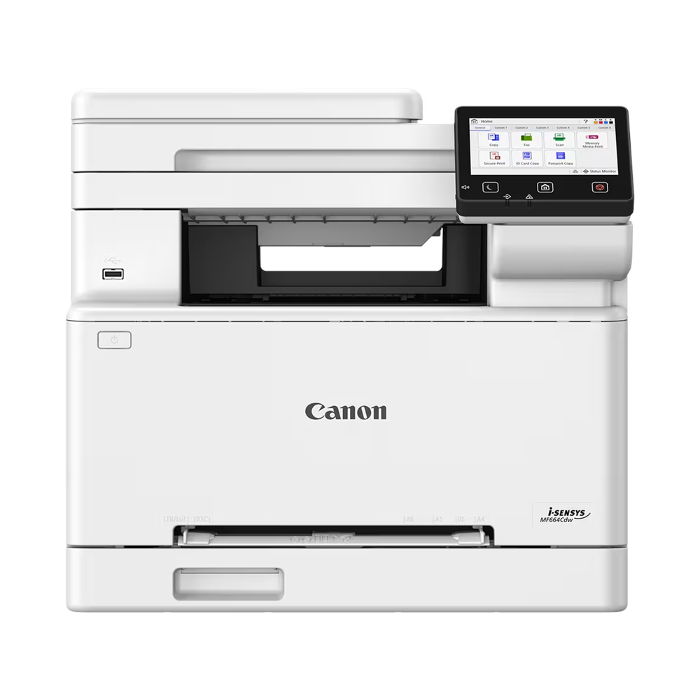 CANON A4 Renkli MF667Cdw Çok Fonksiyonlu Faxlı Dublex Laser Yazıcı USB 2.0,Ethernet,Kablosuz