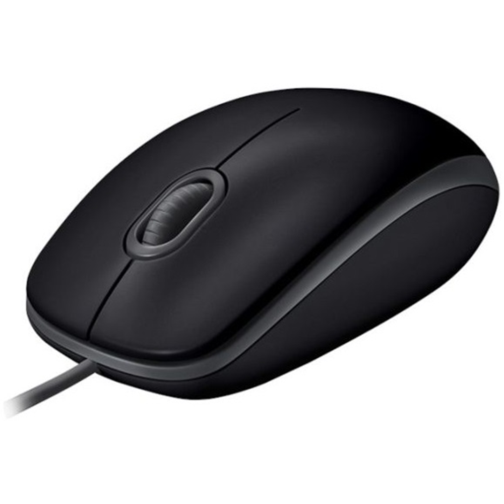 LOGITECH B110 Kablolu USB Sessiz Siyah Mouse (910-005508)