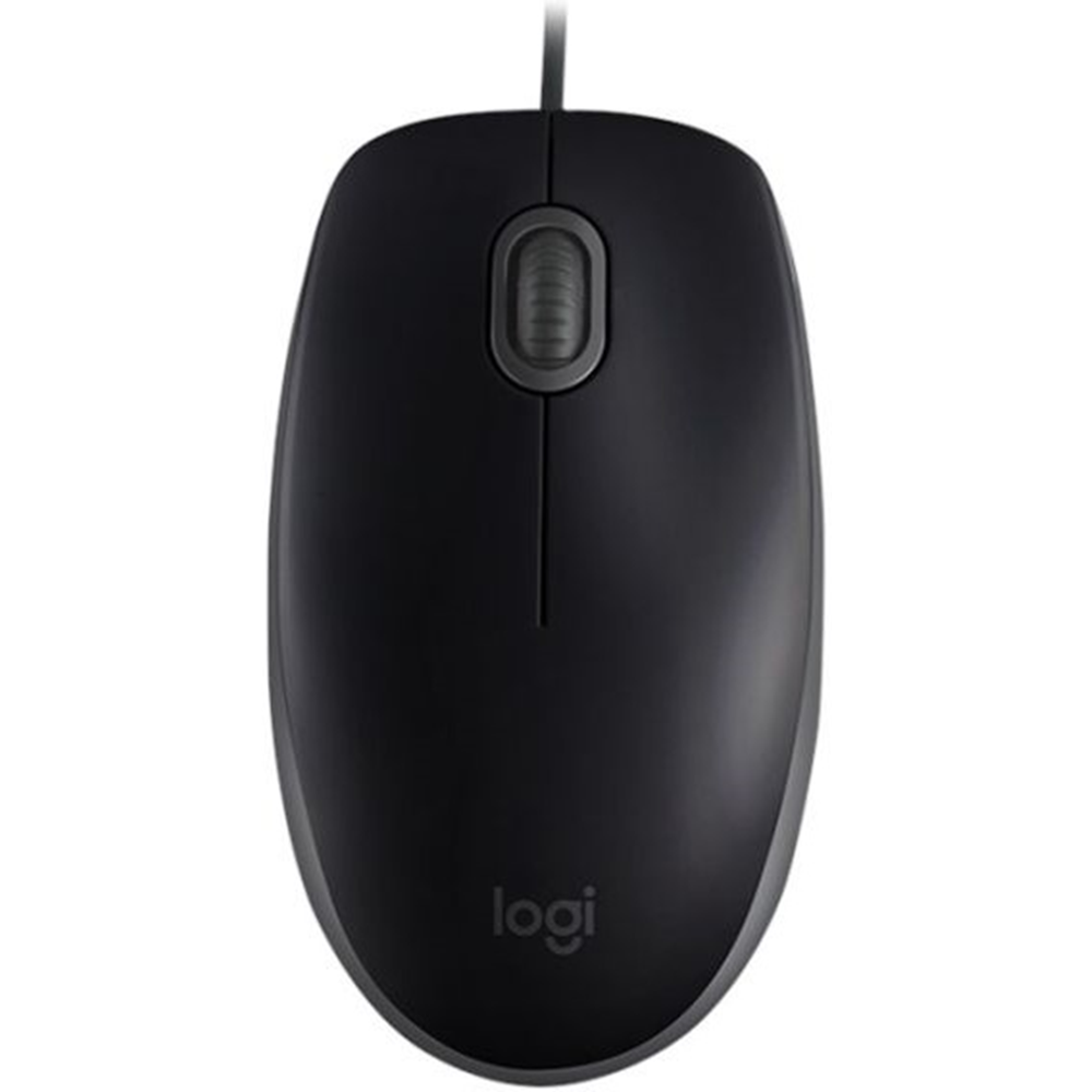 LOGITECH B110 Kablolu USB Sessiz Siyah Mouse (910-005508)
