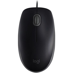 LOGITECH B110 Kablolu USB Sessiz Siyah Mouse (910-005508)