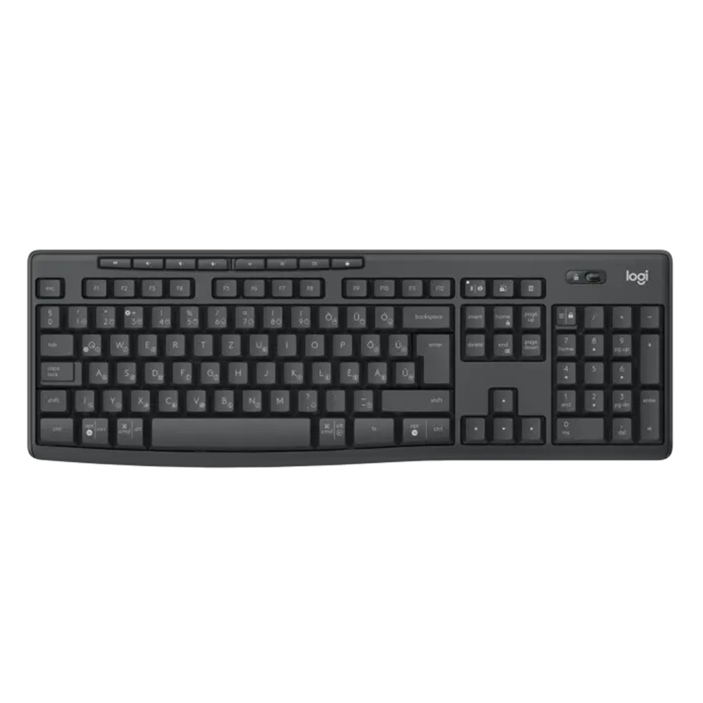 LOGITECH MK370 Kablosuz Q Trk Siyah Klavye - Mouse Set (920-012074)