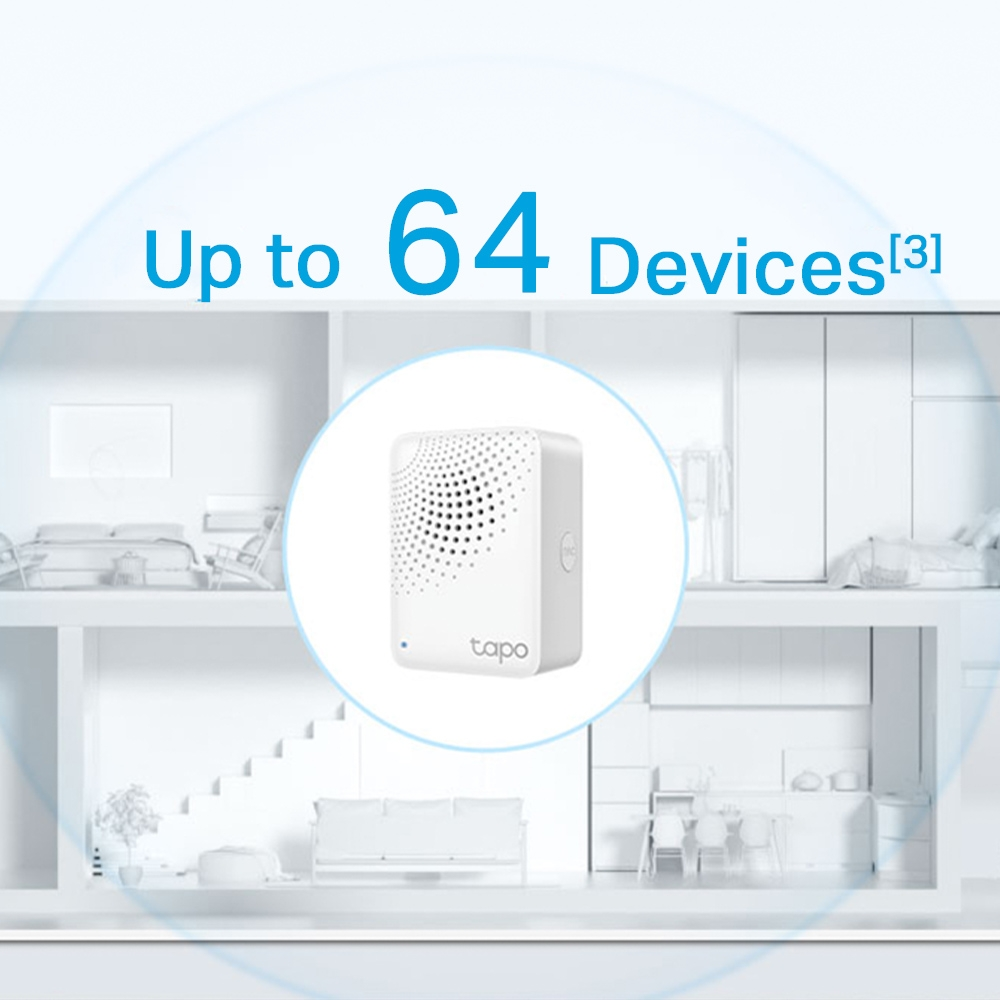 TP-LINK Tapo H100 Zil Özellikli ile Tapo Akıllı Hub
