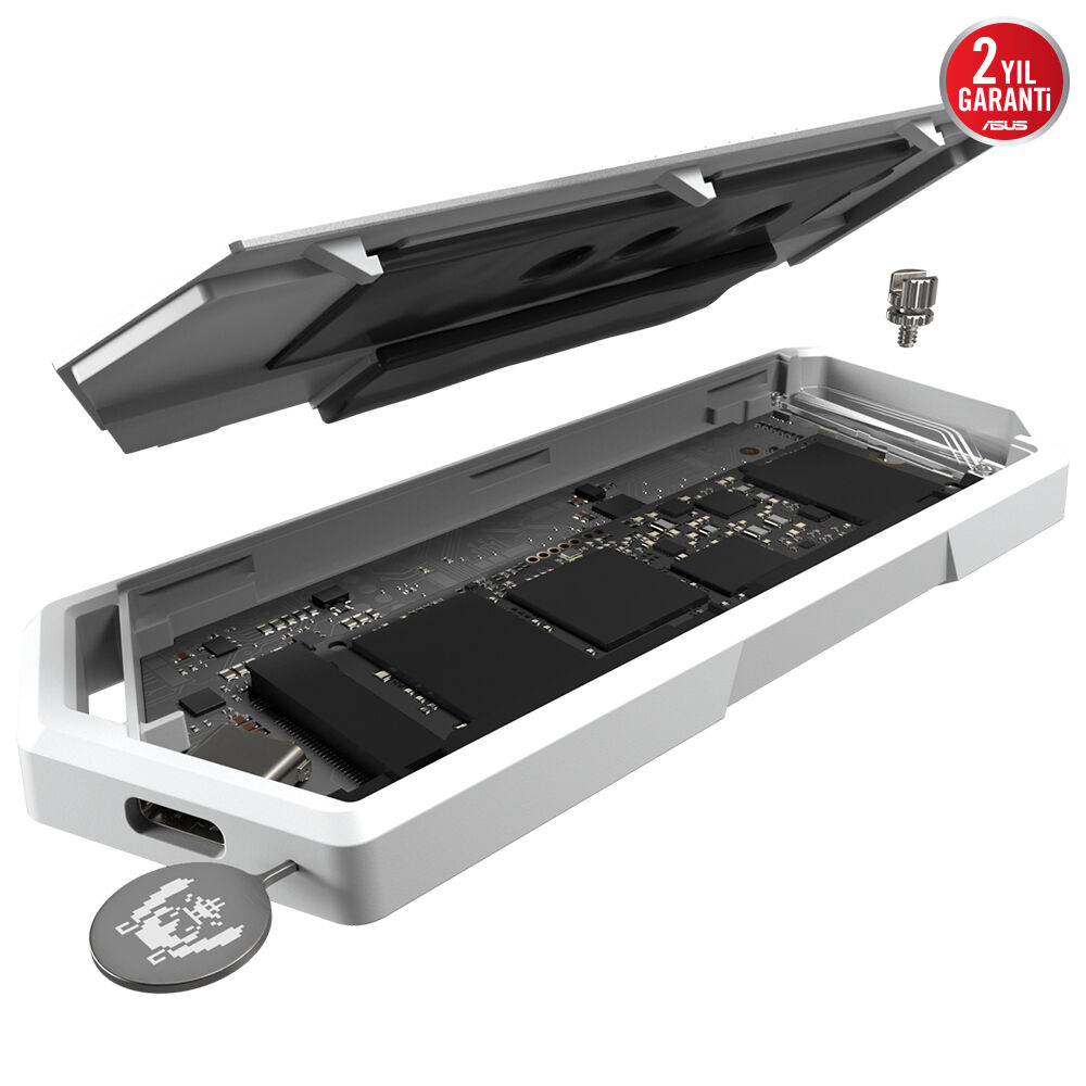 ASUS ROG STRIX ARION HATSUNE MIKU EDITION M.2 NVME USB-C Harici SSD Kutusu