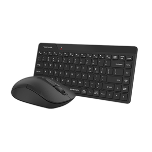 A4TECH FG2200 AIR2 Kablosuz Q Trk Sessiz Siyah Klavye - Mouse Set