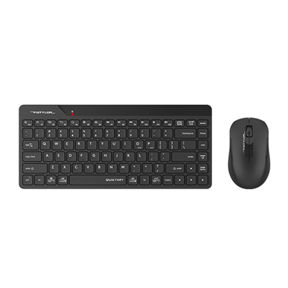 A4TECH FG2200 AIR2 Kablosuz Q Trk Sessiz Siyah Klavye - Mouse Set