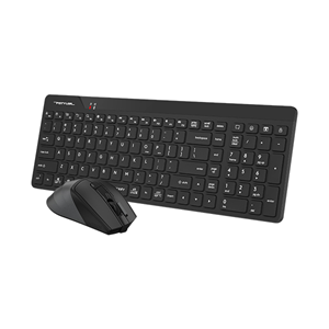 A4TECH FG2400 AIR2 Kablosuz Q Trk Sessiz Siyah Klavye - Mouse Set