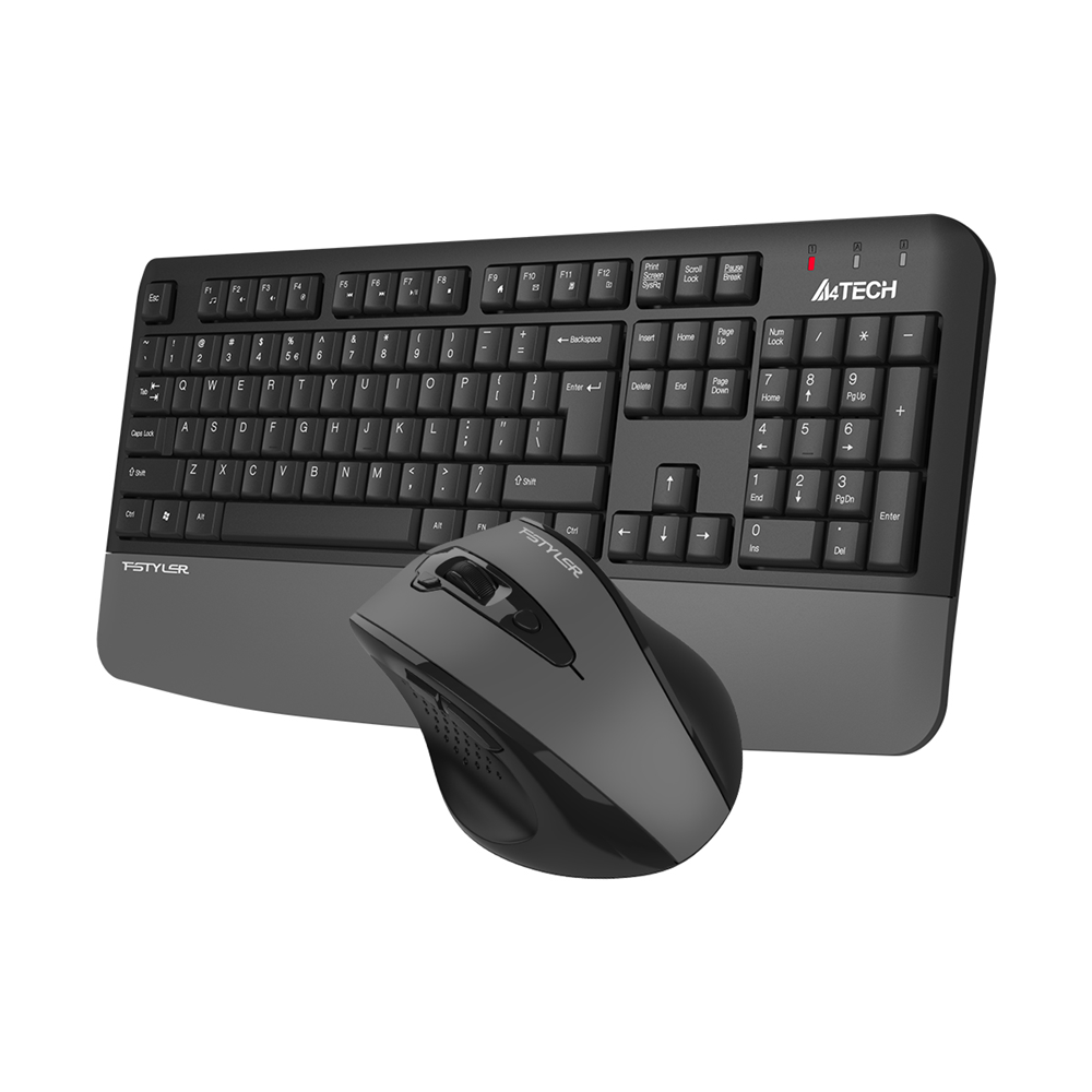 A4TECH FG2500S PLUS Kablosuz Q Trk Gri Klavye - Mouse Set