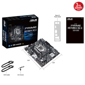 ASUS PRIME H510M-K R2.0 DDR4 HDMI PCIe 16X v4.0 1200p v2 mATX 