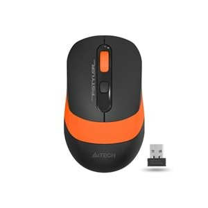 A4TECH FG10 Kablosuz 2000dpi Siyah/Turuncu Mouse