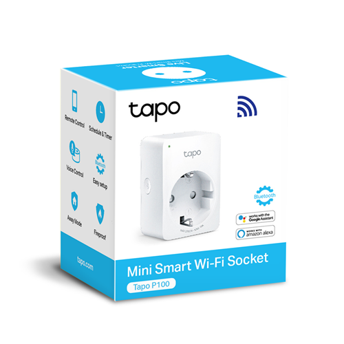 TP-LINK TAPO P100 Mını Wi-Fi Akıllı Priz 1-li paket