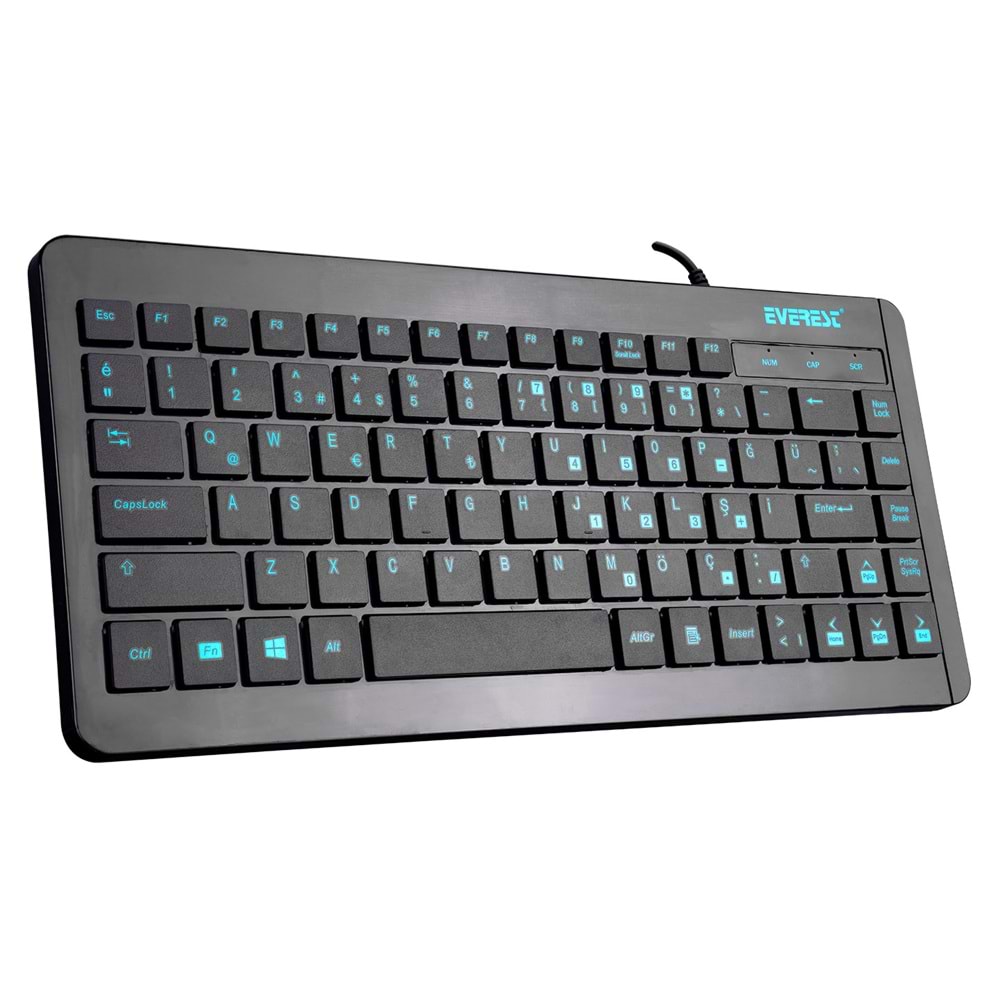 EVEREST KB-410 Kablolu USB Mini Klavye