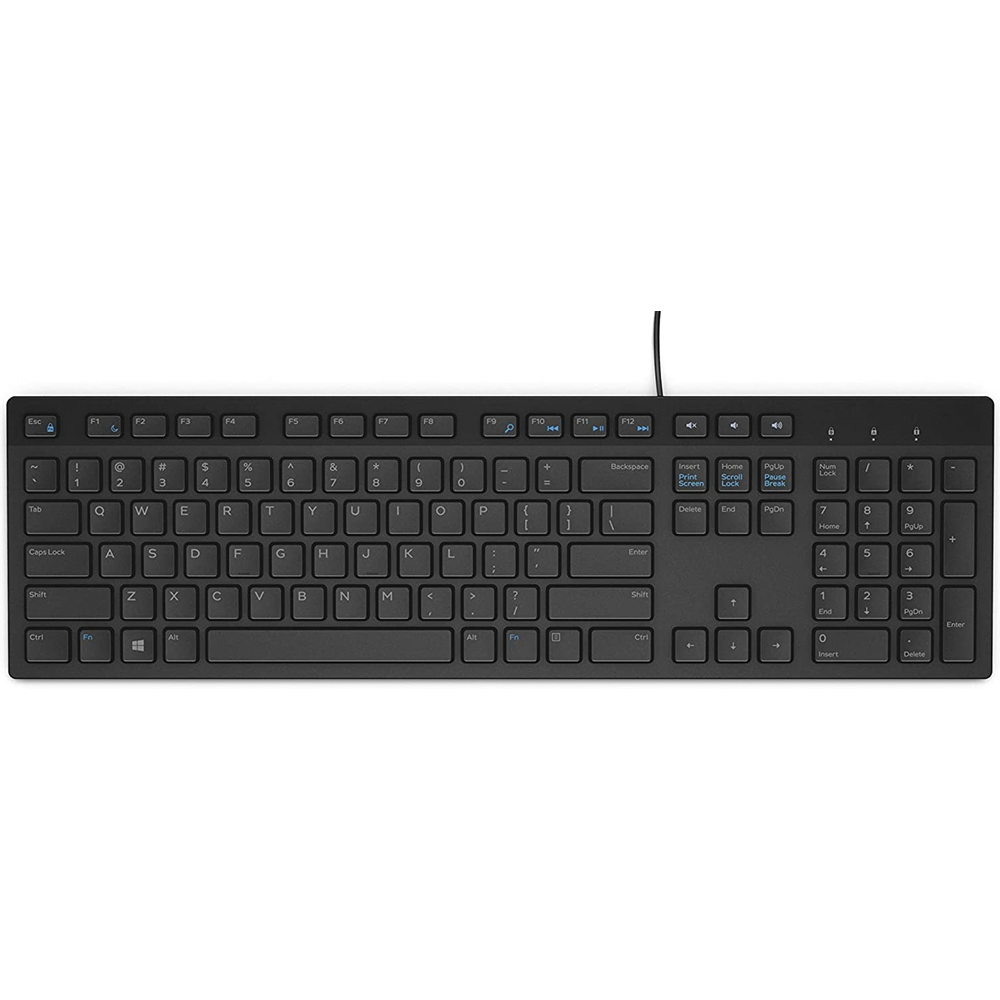 DELL KB216 Kablolu USB Q Trk Siyah Klavye