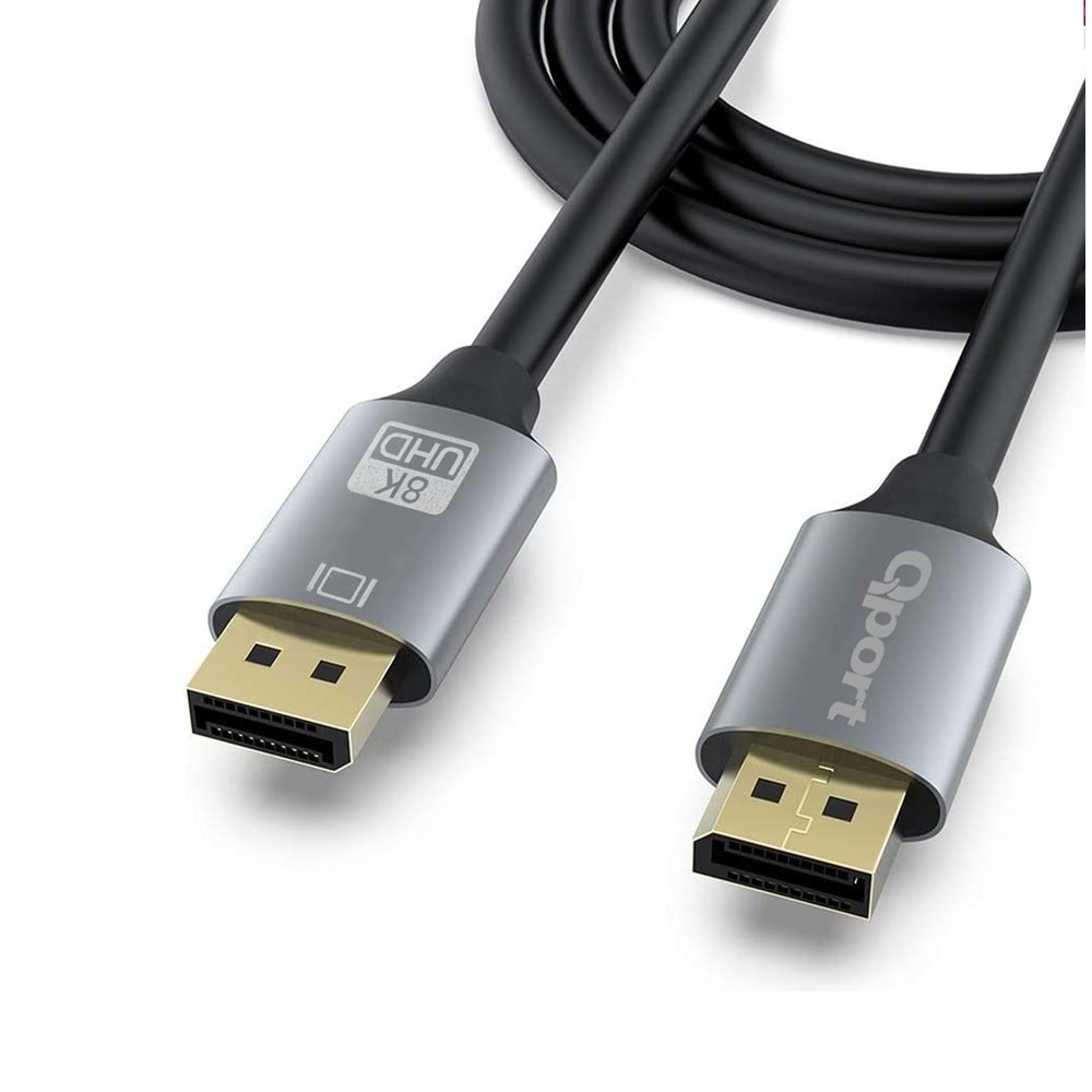 QPORT Q-DP54 5metre 1.4V DP Görüntü Kablosu