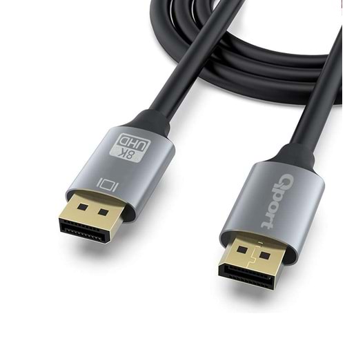 QPORT Q-DP104 10metre 1.4V DP Görüntü Kablosu