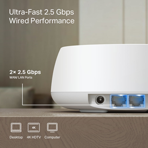 TP-LINK DECO BE25 BE3600 WIFI7 MESH ROUTER 2'li paket