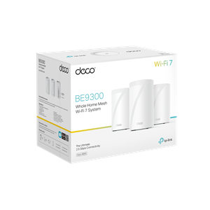 TP-LINK DECO BE65 BE9300 Mesh Router Wi-Fi 7 Sistemi 3-lü paket 