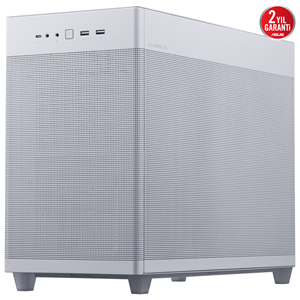 ASUS PRIME AP201 Gaming Micro-Tower PC Kasası Beyaz