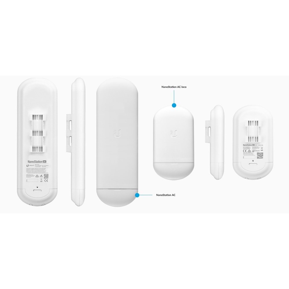 UBIQUITI (UBNT) NANOSTATION AC NS-5AC 16dbi 450mbps 5ghz 15+km Harici Access Point