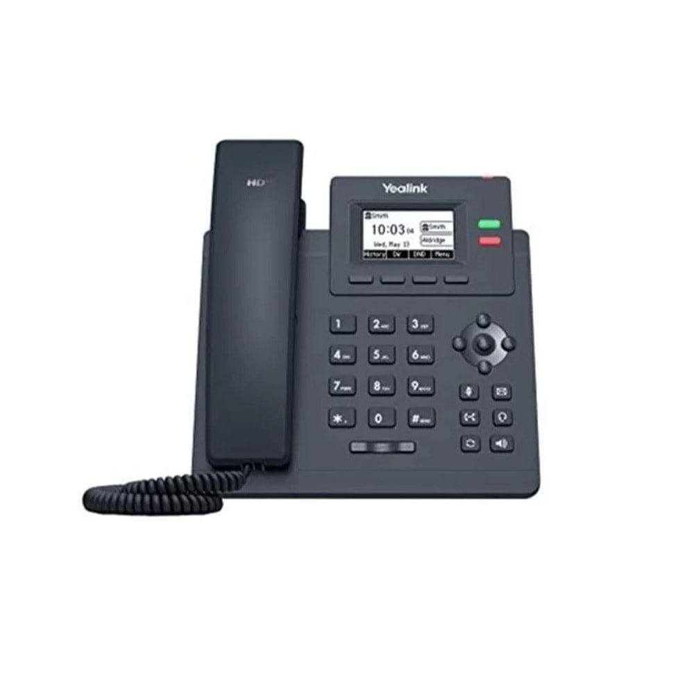 YEALINK SIP-T31P PoE Masaüstü IP Telefon