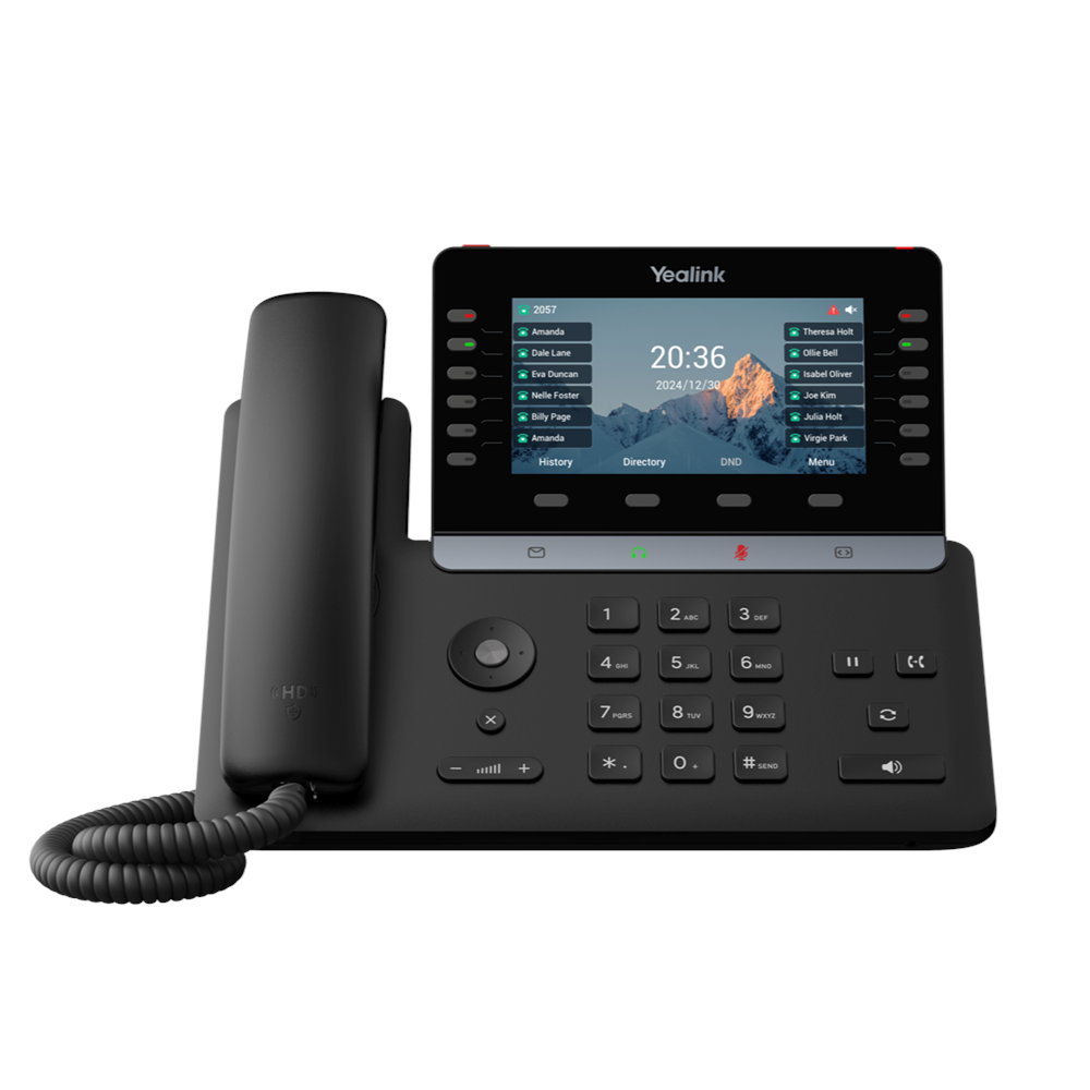 YEALINK SIP-T85W LCD Ekranlı Masaüstü IP Telefon