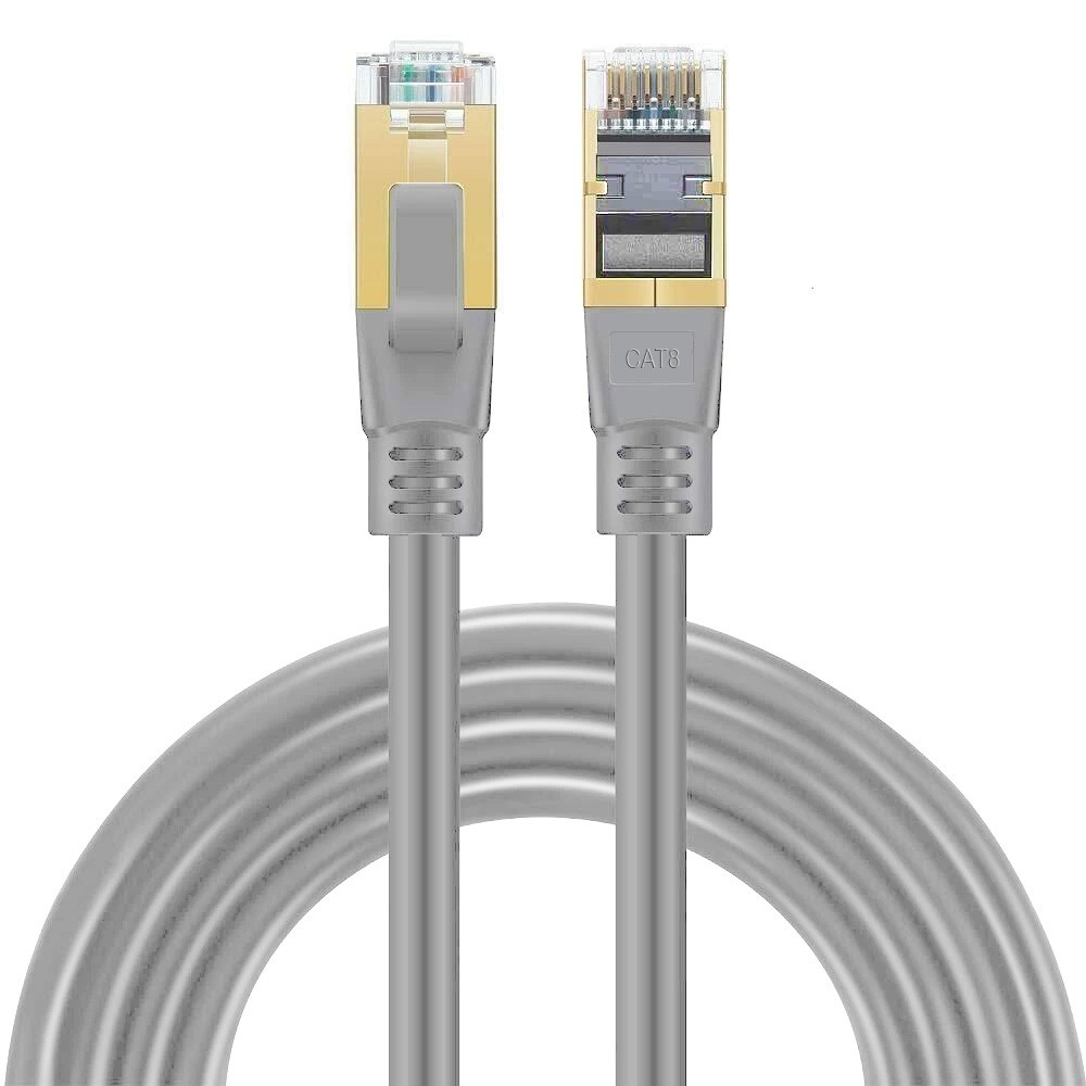 INCA 10metre CAT8 S/FTP ICAT8-10G Gri Patch Kablo