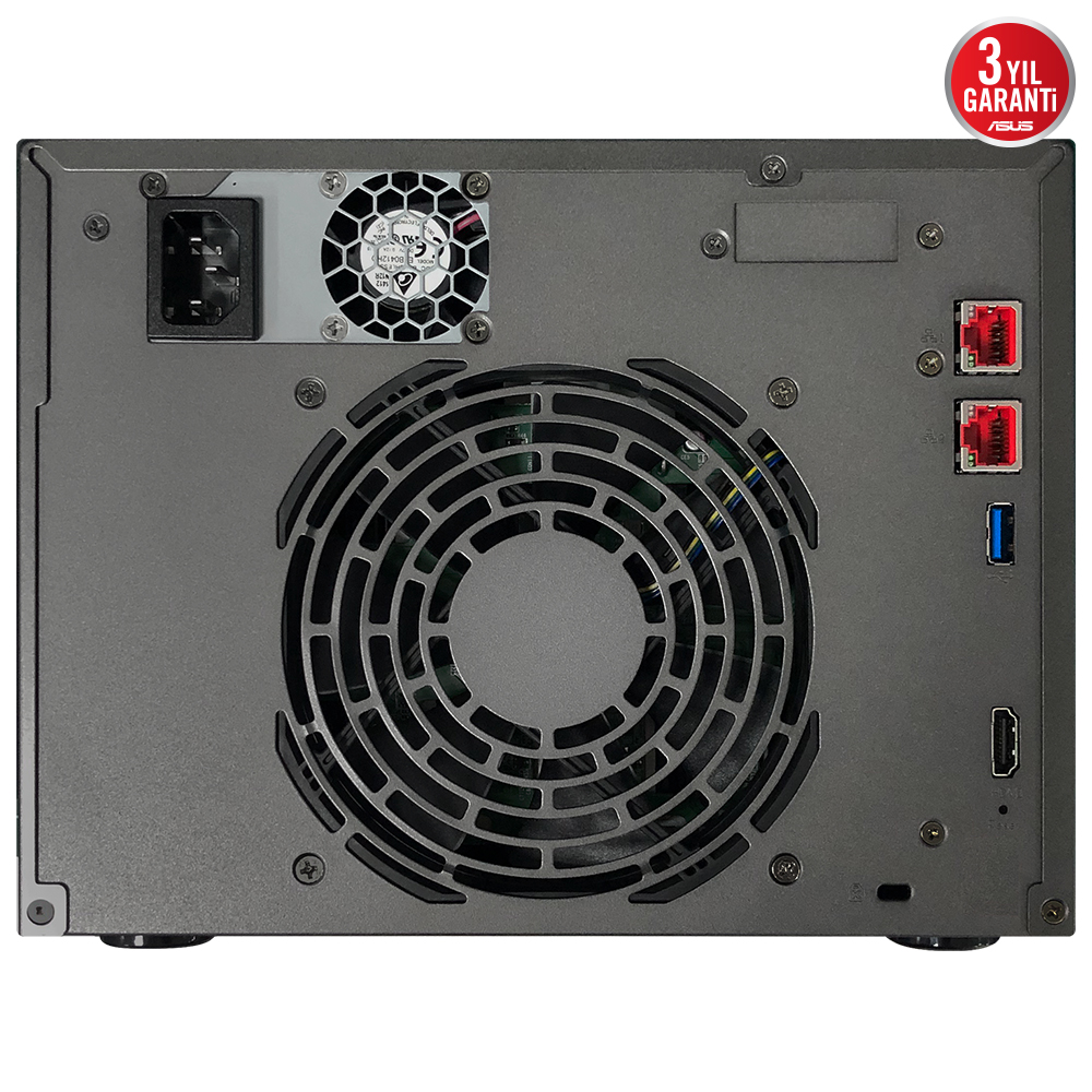 ASUSTOR AS6706T CELERON QC- 8 GB RAM- 6-diskli Nas Server (Disksiz)