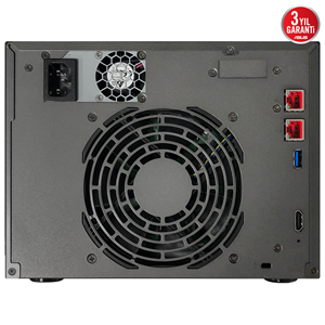 ASUSTOR AS6706T CELERON QC- 8 GB RAM- 6-diskli Nas Server (Disksiz)
