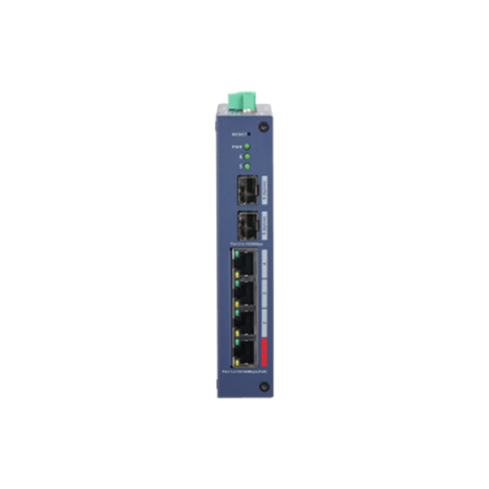 DAHUA 4port Poe 10/100 2xSFP Cloud Yönetilebilir Switch CHS4206-4ET-90