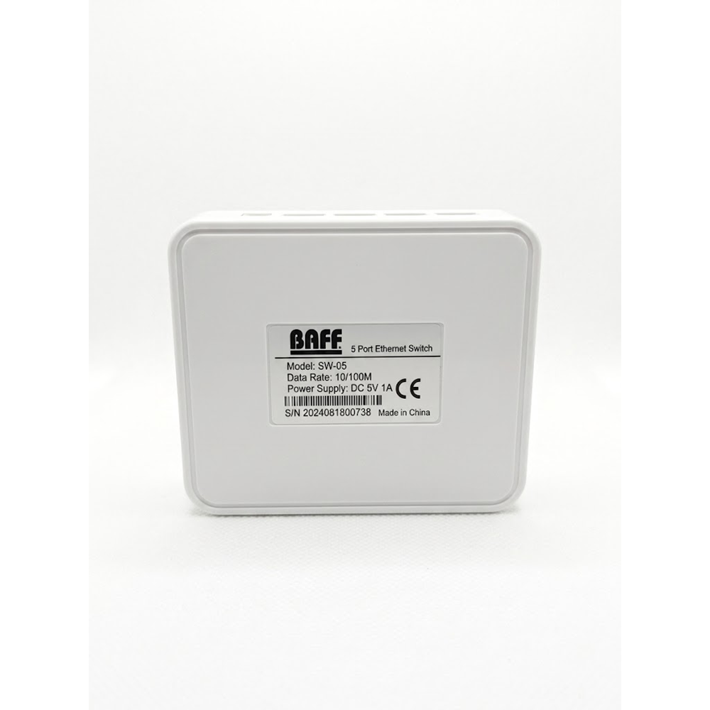 BAFF 5port 10/100 Yönetilemez Switch SW-05