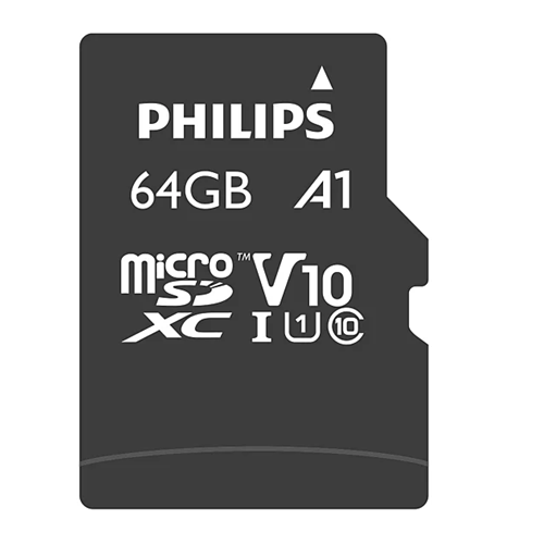 PHILIPS MicroSD 64GB FM64MP45B/00 Class10 Hafıza Kartı