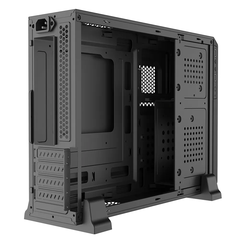 FRISBY FC-S6060B 300W SİYAH SLIM mATX KASA