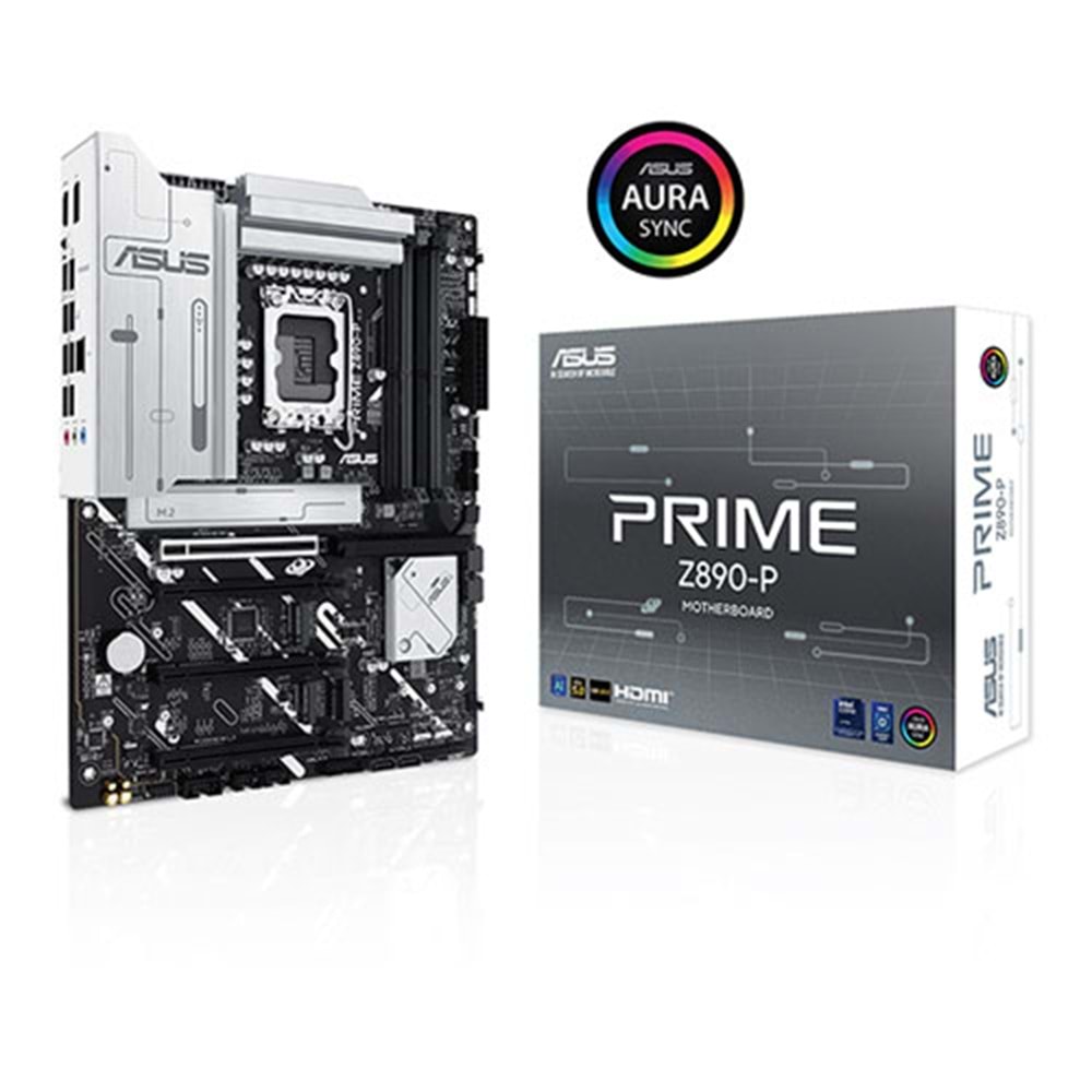 ASUS PRIME Z890-P DDR5 THUNDERBOLT-HDMI DP PCIE 5.0 1851p ATX 
