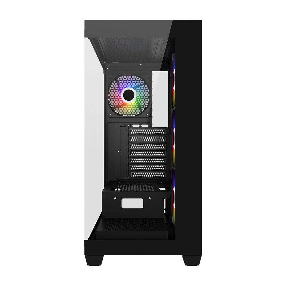 FSP 850W Gen5 M340 GAMING Siyah ATX Pc Kasası