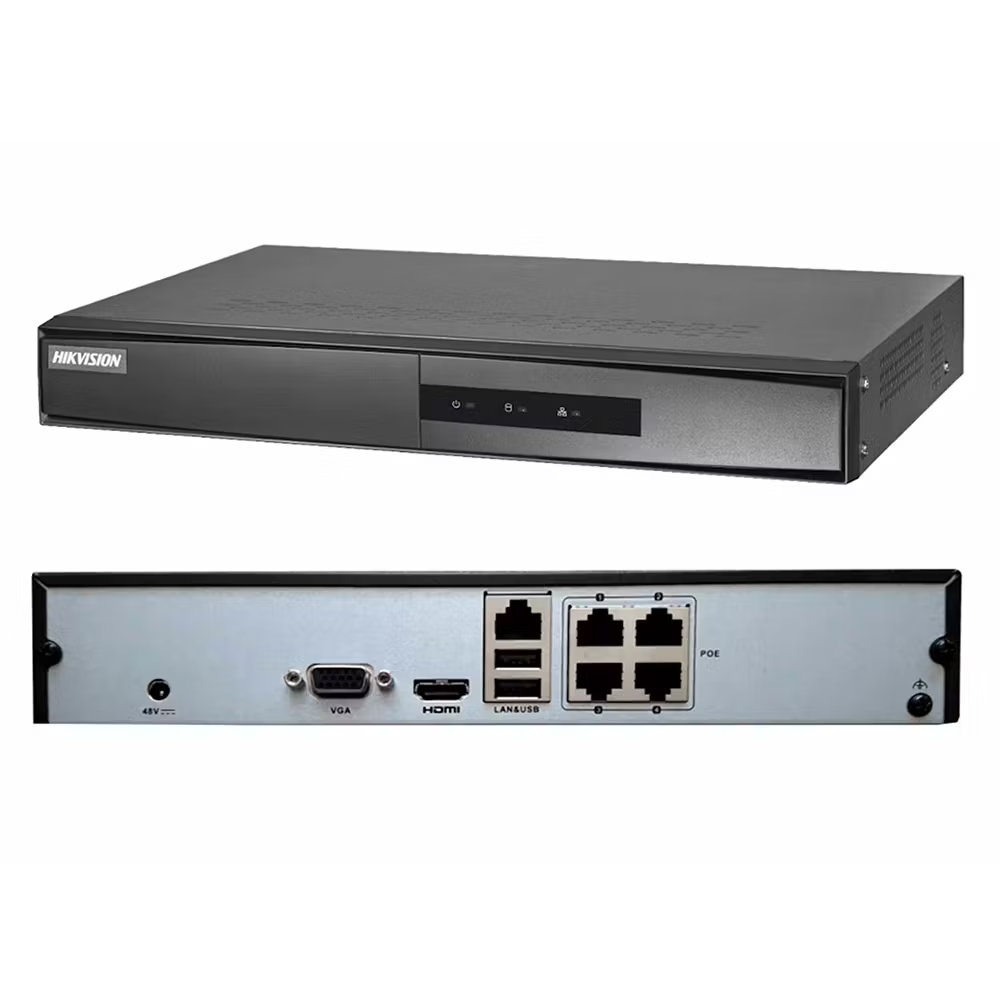 HIKVISION 4kanal 4mp 1-diskli NVR Kayıt Cihazı DS-7104NI-Q1/M