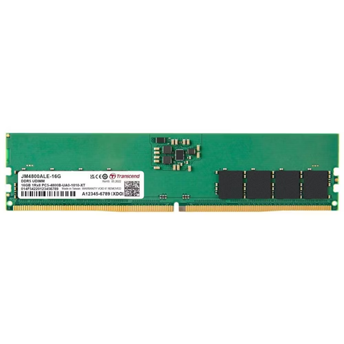 TRANSCEND 16GB DDR5 4800MHZ CL40 PC RAM Kutusuz JM4800ALE-16G