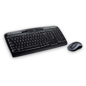 LOGITECH MK330 Kablosuz Q Trk Siyah Klavye - Mouse Set (920-003988)