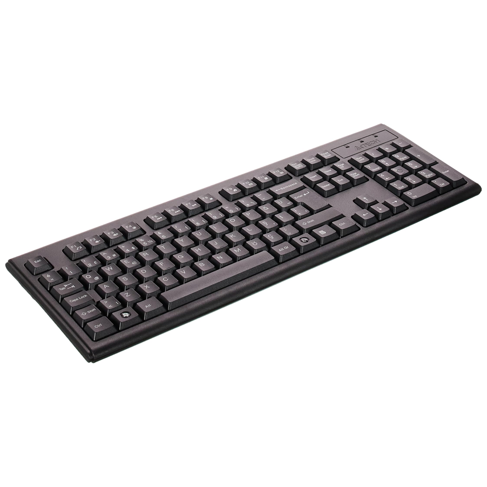 A4TECH KM-72620D Kablolu USB Q Trk Siyah Klavye - Mouse Set