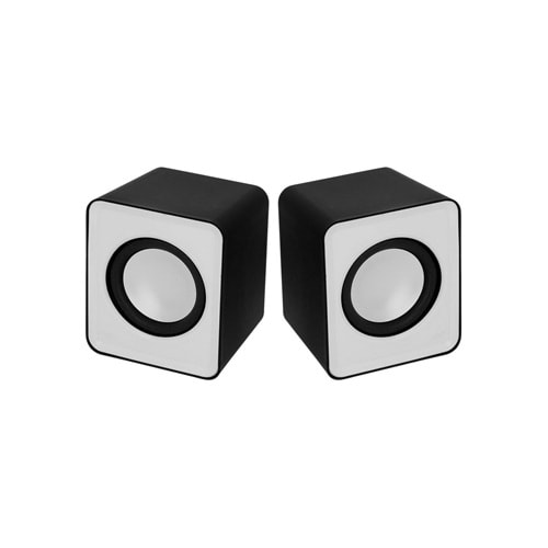 FRISBY FS-334U 1+1 USB Siyah/Beyaz Hoparlör