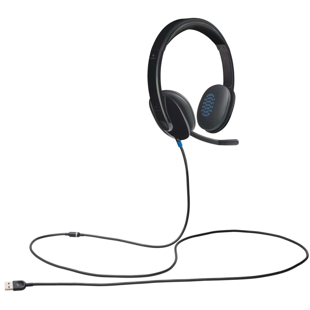 LOGITECH H540 981-000480 USB Dijital Stereo Gürültü Engelleme Mikrofona Sahip Kulaklık