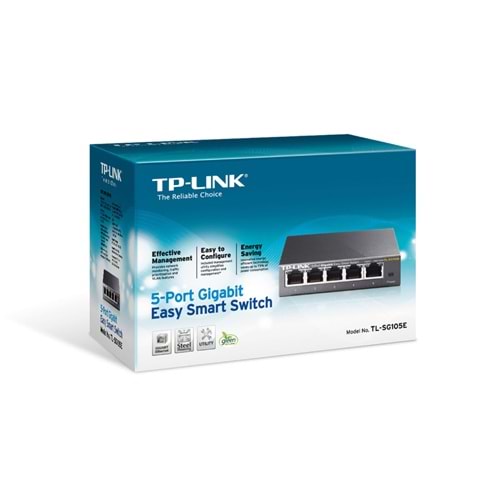 TP-LINK 5port Gigabit Yönetilebilir Switch TL-SG105E