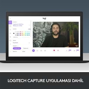 LOGITECH C922 Pro Stream 1920x1080 Web Kamerası (960-001088)