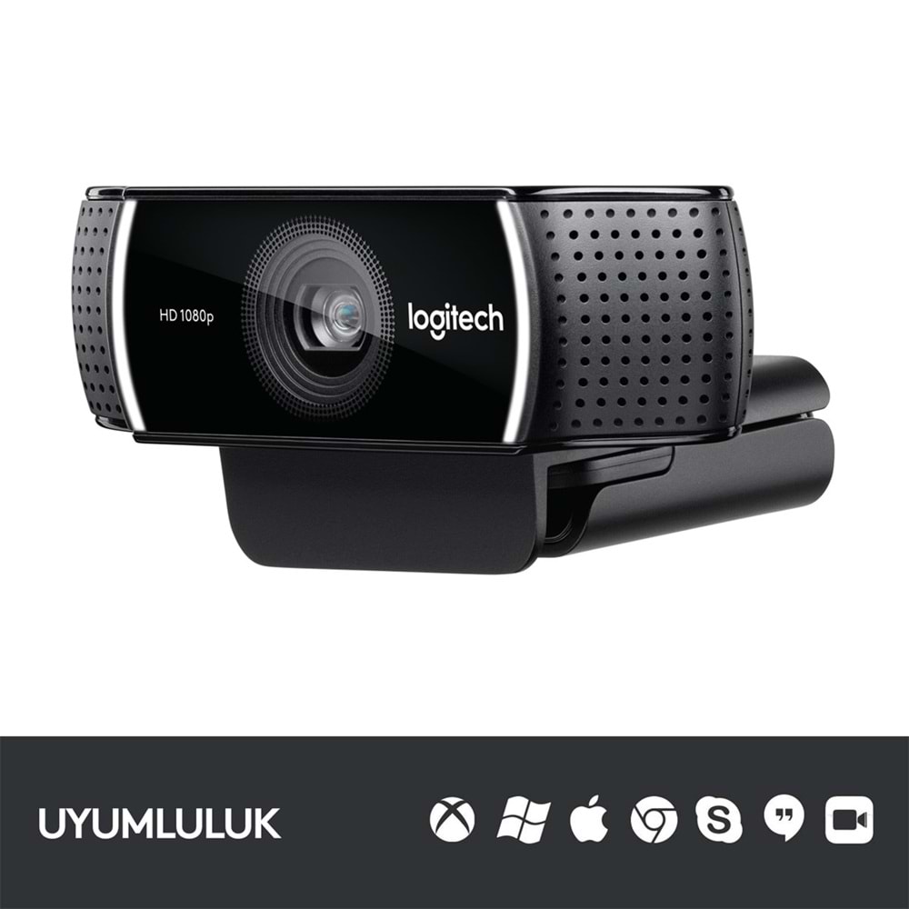 LOGITECH C922 Pro Stream 1920x1080 Web Kamerası (960-001088)