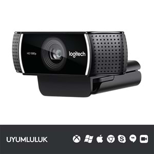 LOGITECH C922 Pro Stream 1920x1080 Web Kamerası (960-001088)