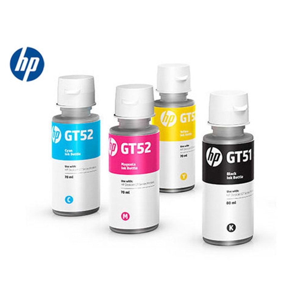 HP GT52 Macenta Orijinal Mürekkep Şişesi (70ml) - M0H55AE