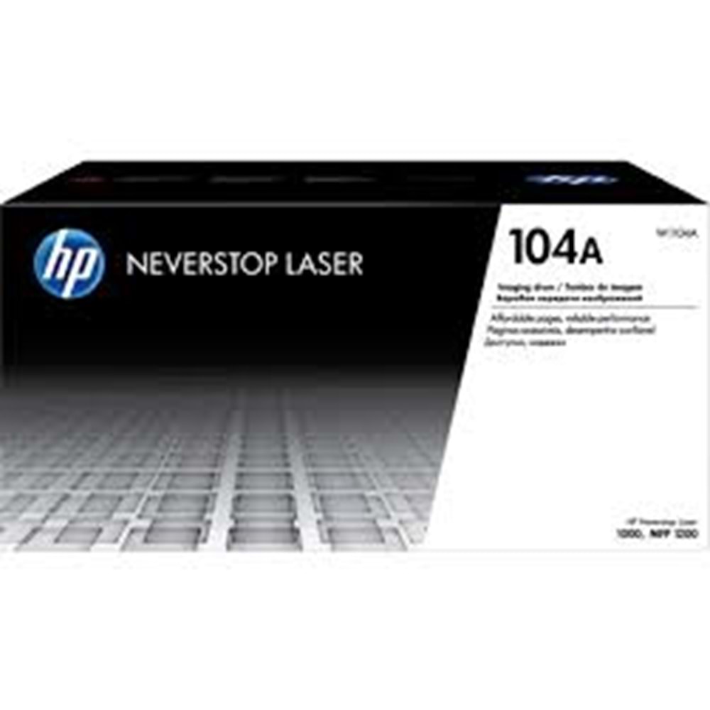 HP 104A Neverstop Siyah Orijinal Görüntüleme Tamburu (W1104A)