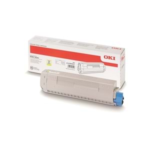 OKI MC853 / MC873 Sarı Orijinal Toner Kartuşu (7.300 Sayfa) - 45862837