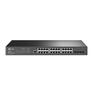 TP-LINK 24port 4-SFP Gigabit Layer 2 Yönetilebilir Switch TL-SG3428